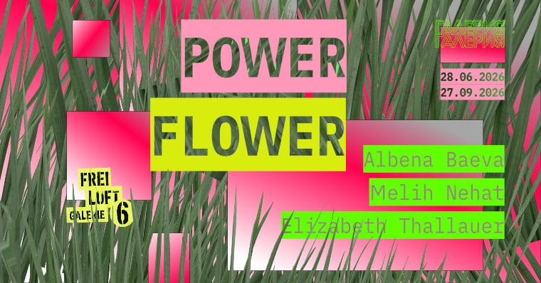 Албена Баева, Елизабет Талауер, Мелих Нехат: Power Flower
